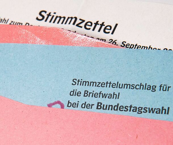 Bei der Bundestagswahl im Februar kann man seine Stimme auch per Briefwahl abgeben.