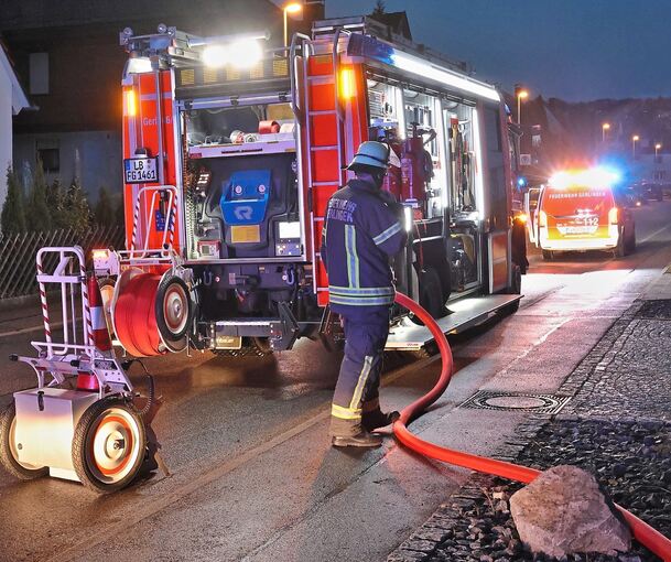Die Feuwehr Gerlingen musste heute morgen ausrücken.