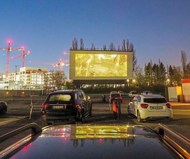Im Kornwestheimer Autokino werden auch weiterhin Filme über die Leinwand flimmern.