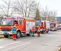 Zusätzlich zur Feuerwehr Leonberg unterstützt die Feuerwehr Gerlingen die Einsatzmaßnahmen vor Ort.