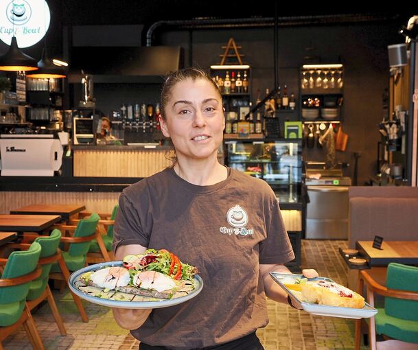 Dilek Rietzke hat im September 2024 in Ludwigsburg das Cup&Bowl eröffnet.