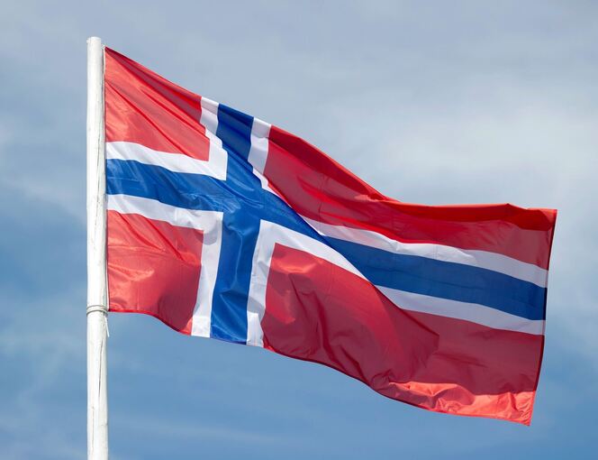 Norwegische Flagge