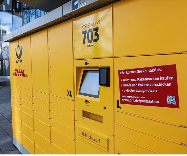 Eine Poststation wie diese ist derzeit offenbar auch für Oberriexingen geplant.