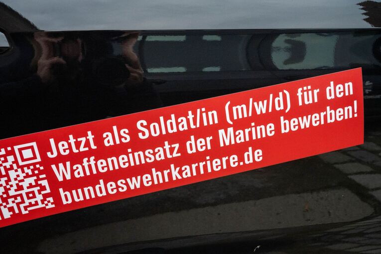 Werbung für die Bundeswehr