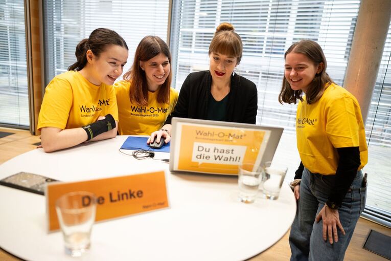 Bundestagswahlkampf - Wahl-O-Mat