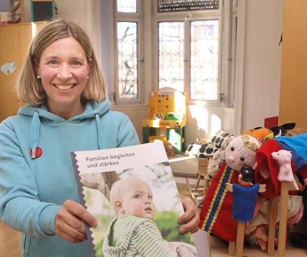 So bunt und vielfältig wie die Familien, sind die Aufgaben der Familienpaten. Kathrin Braun vom Kinderschutzbund in Ludwigsburg freut sich auf neue Ehrenamtliche.