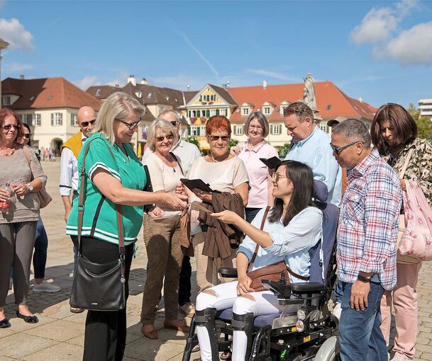 An den Stadtführungen von Tourismus & Events Ludwigsburg haben 2024 mehr als 10 500 Menschen teilgenommen.