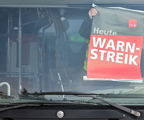 An gleich zwei Tagen in der kommenden Woche streiken wieder die Busfahrer.