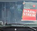 An gleich zwei Tagen in der kommenden Woche streiken wieder die Busfahrer.