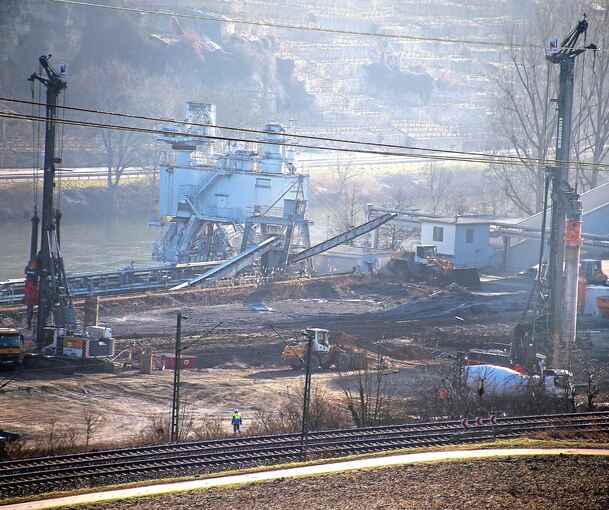 Der Bau der Klärschlammverbrennungsanlage in Walheim hat begonnen.
