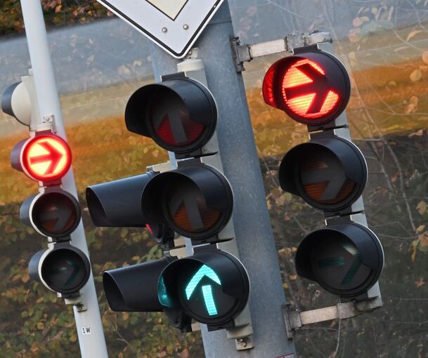 Zeigte die Ampel grün oder rot? Das muss jetzt die Polizei herausfinden.