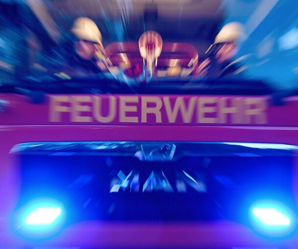 Bei dem Feuer in der Garage entstand ein Schaden von rund 30.000 Euro.