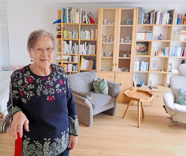 In die neue, kleine Wohnung im Erdgeschoss ihres Hauses ist Heidemarie Bücker nur mit dem Nötigsten umgezogen.