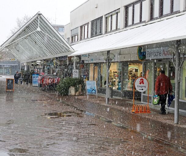 Einkaufspassage in Freiberg. Die Innenstadtberatung der IHK soll dort für mehr Attraktivität sorgen.