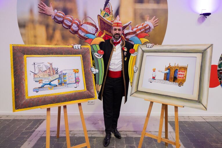 Rosenmontagszug Köln - Geplanten Motivwagen