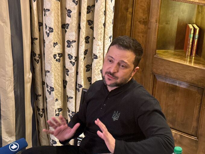 Münchner Sicherheitskonferenz - Pressekonferenz Selenskyj