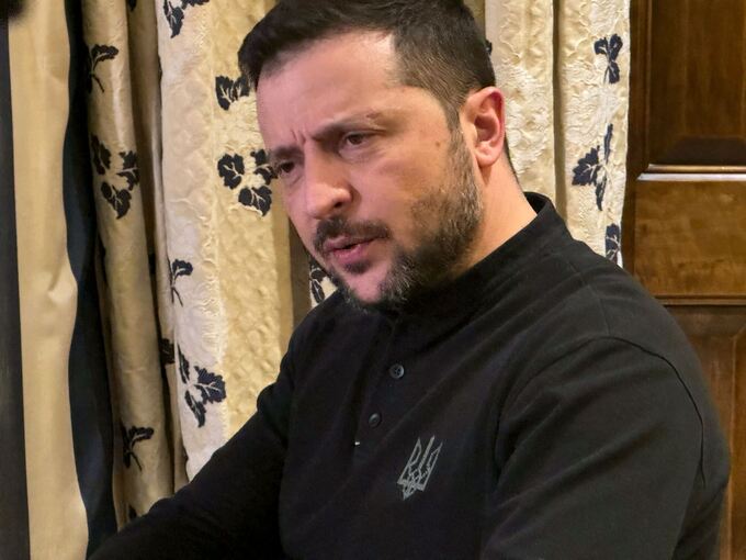 Münchner Sicherheitskonferenz - Pressekonferenz Selenskyj