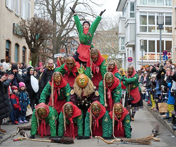 Beim Fasnetumzug in Kornwestheim wird es am Sonntag wieder bunt.