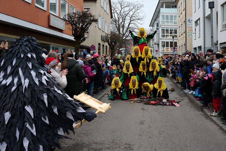 Applaus für die Hexen.