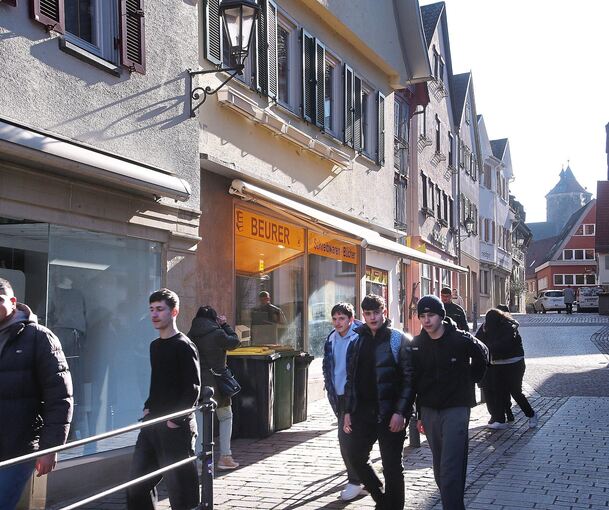 Die Besigheimer Innenstadt wandelt sich und Traditionsgeschäfte schließen - wie zuletzt die Schreibwarenhandlung Beurer.