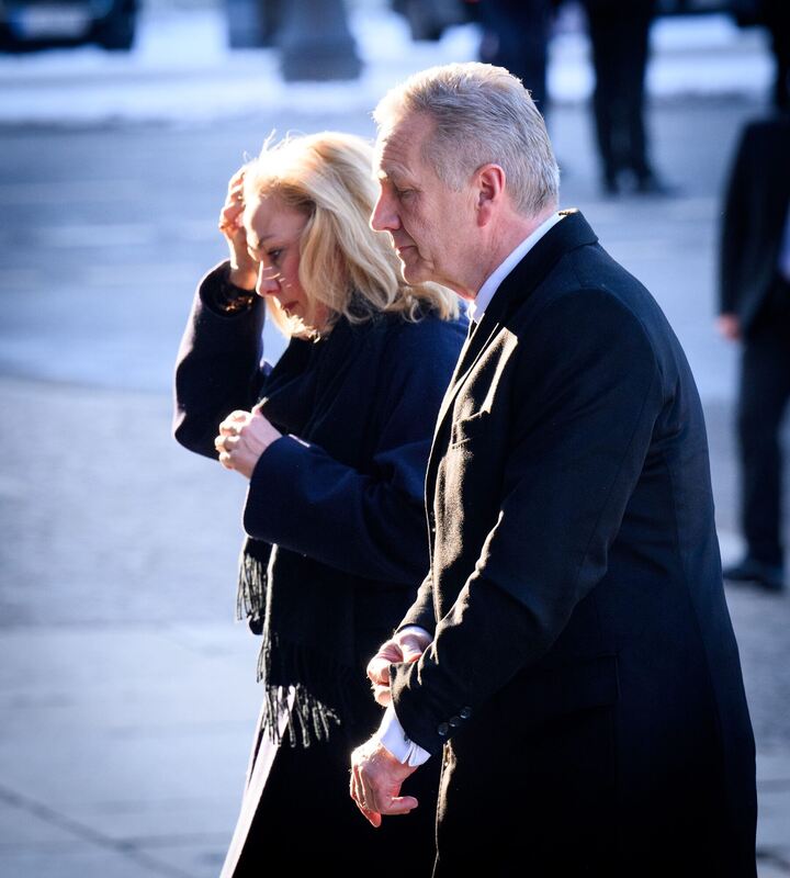 Christian Wulff, Bundespräsident a.D., und seine Frau Bettina.