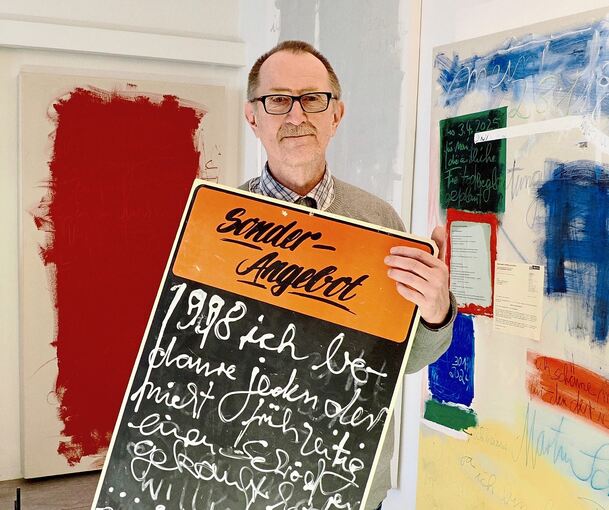 Alles muss raus: Einmal noch gibt es einen Tag der offenen Tür im Atelier von Martin Schröder-Berlin, der im April 2025 gestorben ist – dann wird alles ausgeräumt und vorübergehend geparkt.