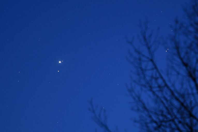 Jupiter und Mars