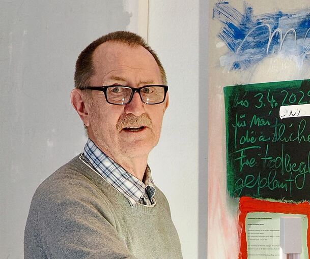 „Ich sage oft: Ich bereue nichts. Das wäre ja auch schade“: Martin Schröder-Berlin in seinem Atelier.