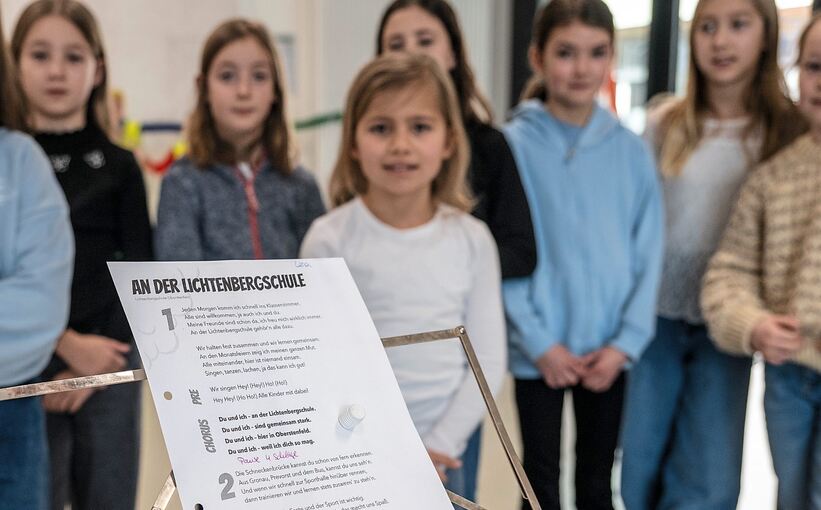 Der Schulsong der Lichtenbergschule wurde jetzt professionell aufgenommen.
