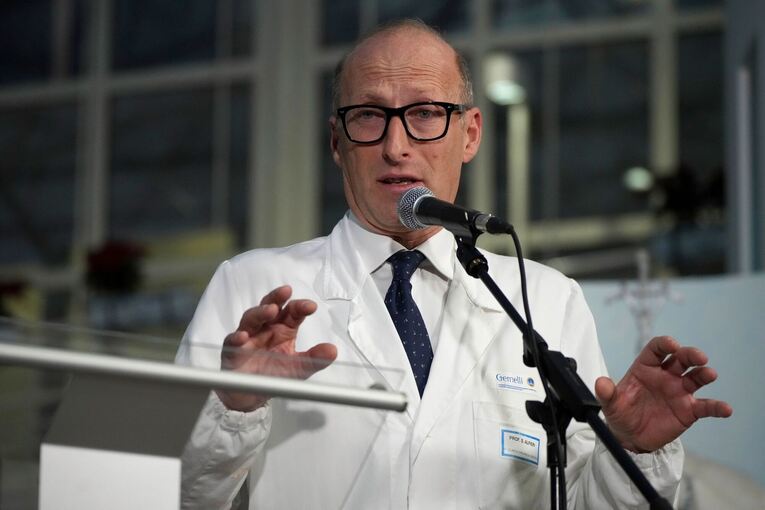 Papst Franziskus im Krankenhaus - Italien