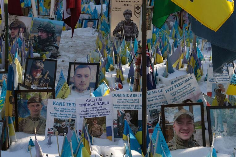 Ukraine-Krieg - Dritter Jahrestag Ukraine-Krieg - Dritter Jahrestag