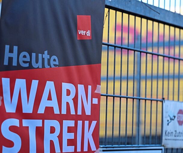 Heute bleiben die Pakete erstmal liegen: Der Streik wird ausgweitet, auch im Kreis Ludwigsburg.