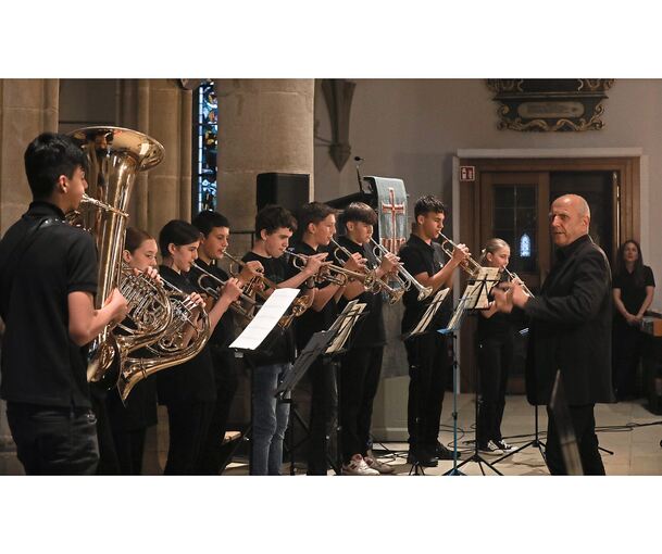 Öffentliche Auftritte wie hier bei der Bönnigheimer Nachtmusik gehören zum Programm der Musikschule.