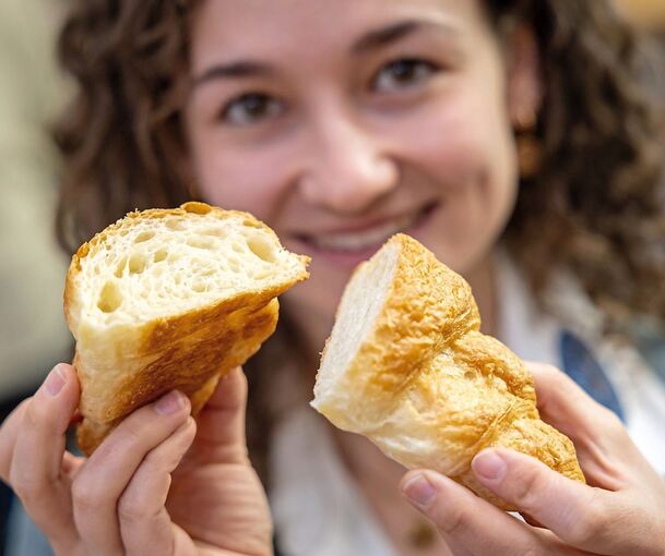 Ein Croissant zumn Frühstück? Zu einer ausgewogenen Ernährung passt das nicht unbedingt.