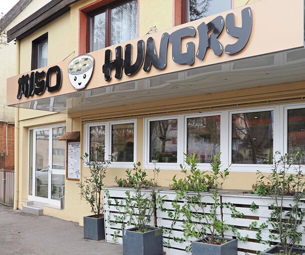 In der Benninger Straße 7 in Freiberg befindet sich das Miso Hungry.