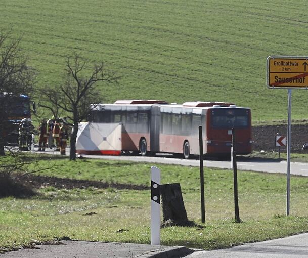 Der Unfall ereignet sich kurz nach dem Sauserhof.
