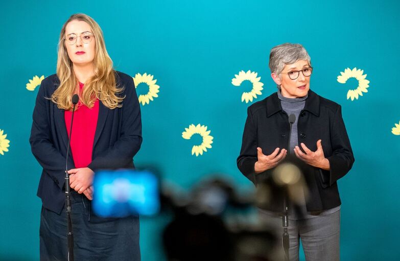 Treffen der Grünen mit Merz Treffen der Grünen mit Merz