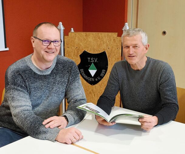 Zehn Jahre waren Gerhard Heim (rechts) und Ronny Neidhardt Vorsitzende des TSV Benningen. Jetzt soll Schluss damit sein.