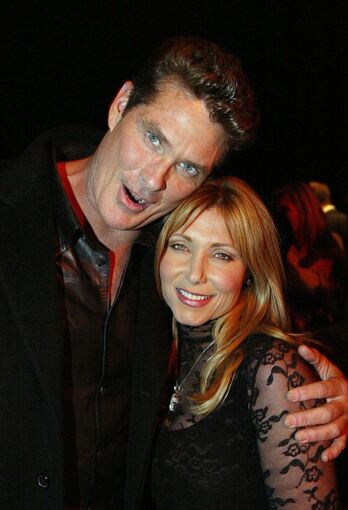 David Hasselhoff und Pamela Bach