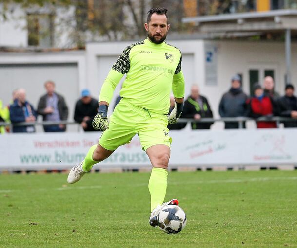 Dauerbrenner im Tor des FSV 08: Schlussmann Sven Burkhardt.