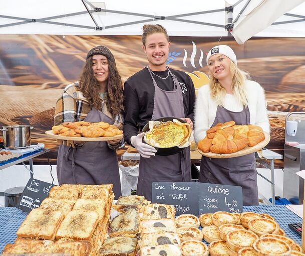 Spezialitäten aus dem Nachbarland Frankreich werden vom 12. bis zum 15. März auf dem Rathaushof in Ludwigsburg angeboten.