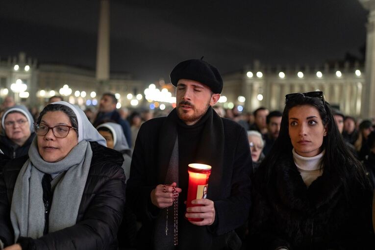 Papst Franziskus im Krankenhaus