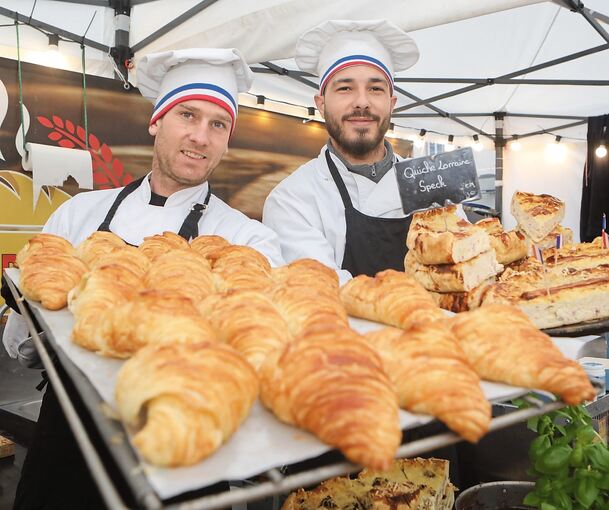 Ofenfrische Croissants wird es auch diesmal wieder geben.