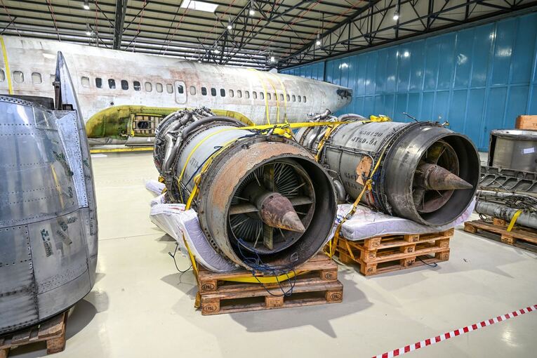 Restaurierung der Lufthansa-Maschine «Landshut»