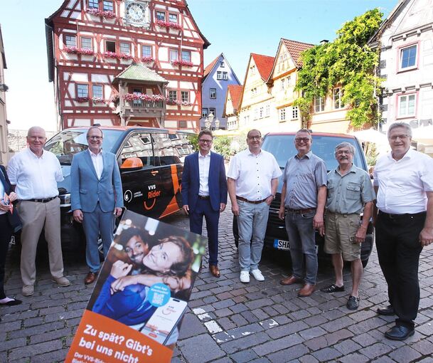 Großer Bahnhof beim Start des VVS-Riders Anfang August.