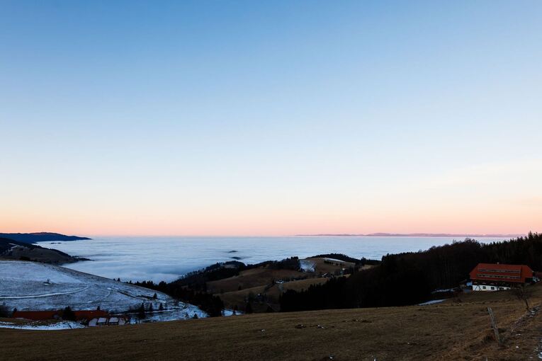 Sonnenaufgang in Baden-Württemberg