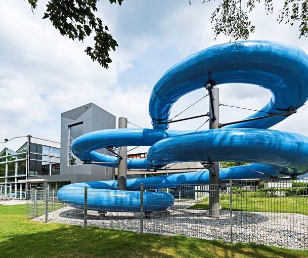 Am 22. März ist auf der Erlebnisrutsche im Ludwigsburger Stadionbad Geschwindigkeit gefragt.