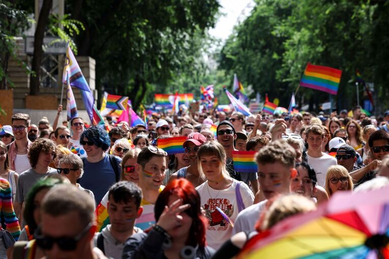 Pride Parade in Budapest