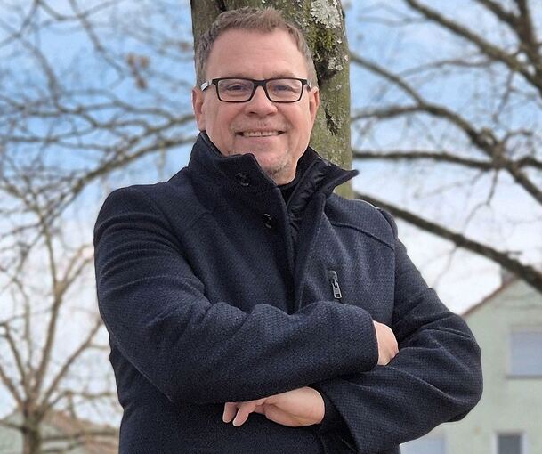 Frank Wohlfahrt möchte Pleidelsheimer Bürgermeister werden.