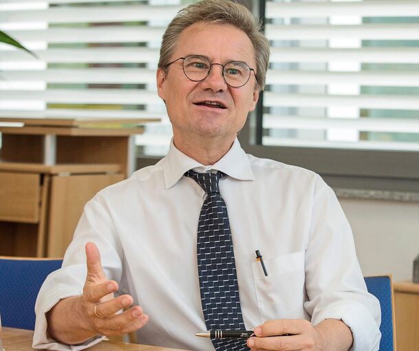 Christof Martin hofft, dass Gymnasien fürs neue G9 noch mehr Ressourcen bekommen.